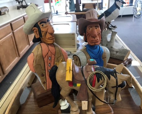 Carved Wooden Figurines