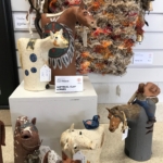 Whimsical Clay Horses